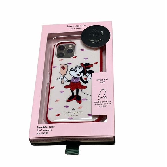 Kate Spade Minnie Mouse Iphone 11 pro Case NEW - Picture 1 of 6